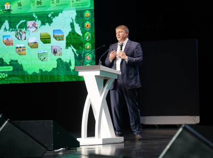 Научный руководитель ВНИИМК Вячеслав Михайлович Лукомец представил платформу «Пуск» на форуме «Русское поле – 2026»